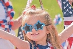 Screenshot from Oriental Trading Post's website showing a young female