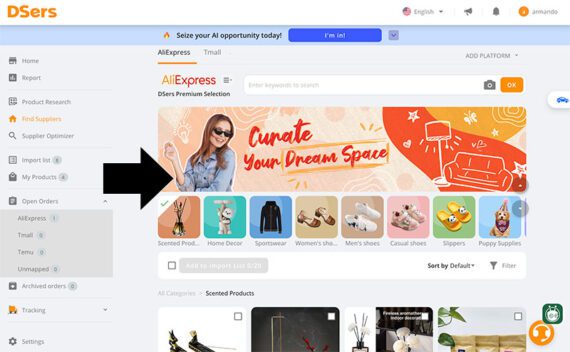 Home page of Dsers Home page of Dsers