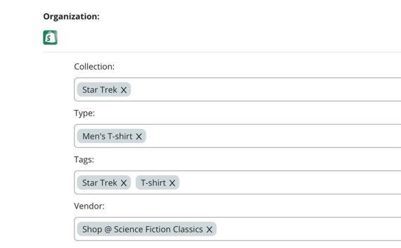 Dsers screenshot of an item setup in Dsers Dsers screenshot of an item setup in Dsers