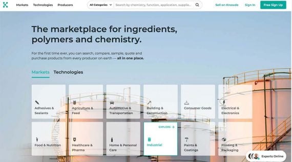 Home page of Knowde Home page of Knowde