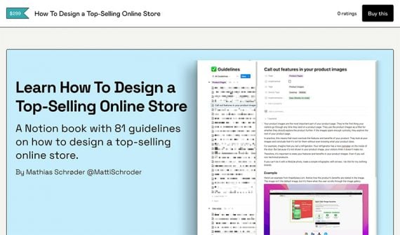Screenshot of "How To Design a Top-Selling Online Store" ebook Screenshot of "How To Design a Top-Selling Online Store" ebook