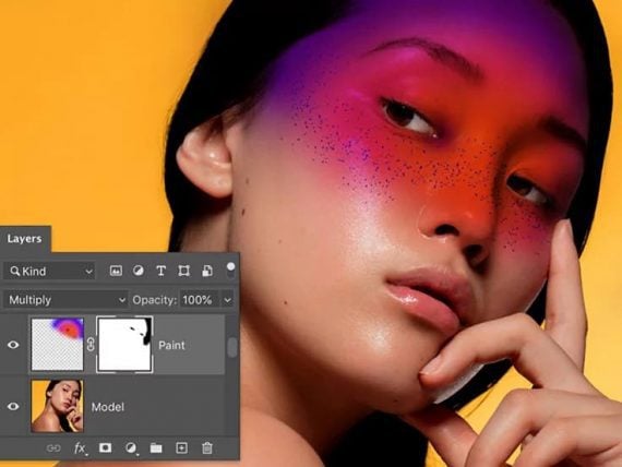 Screenshot of Photoshop's software features Screenshot of Photoshop's software features