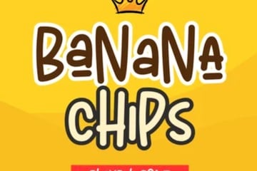 Scrrenshot of Banana Chips font