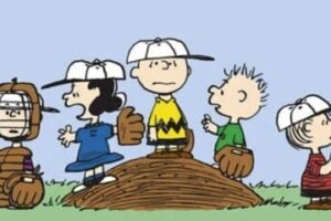 Screenshot of "Peanut" cartoon characters