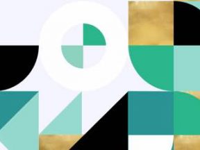 Screenshot of an abstract illustration from Tether's webiste