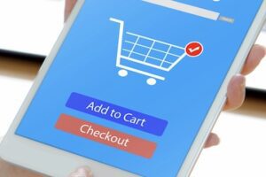 Image of a "Add to Cart" screen from a mobile phone