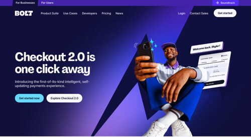 Home page of Bolt Home page of Bolt