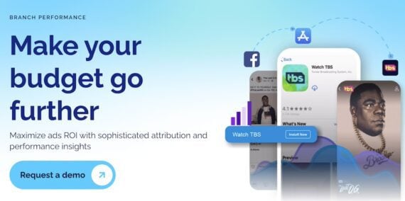 Screenshot of Branch.io's attribution web page Screenshot of Branch.io's attribution web page