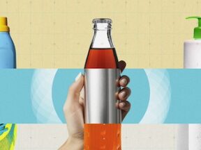 Illustration of a soft-drink bottle from Deloitte's consumer product studay
