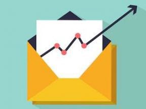 Illustration of an envelope for email