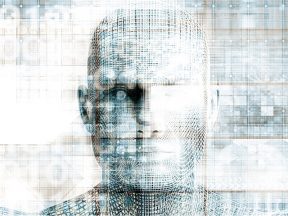 Illustration of a male using deep learning concepts