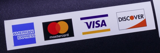 Card brands — American Express, Mastercard, Visa, and Discover — set rules and regulations for providers of merchant accounts.