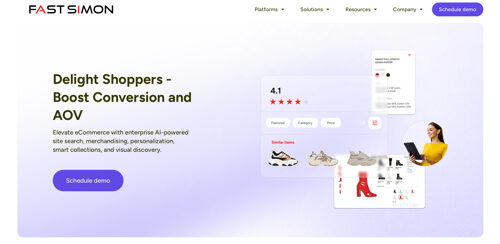 Home page of Fast Simon Home page of Fast Simon