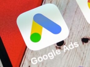 Google Ads app icon on a smartphone screen