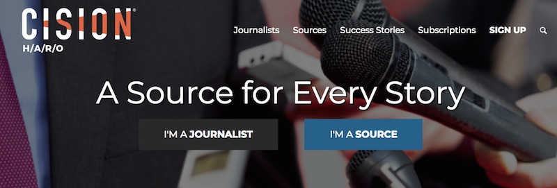 HARO connects journalists with expert sources.