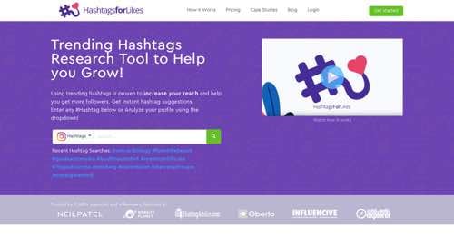Home page of HashtagsForLikes Home page of HashtagsForLikes