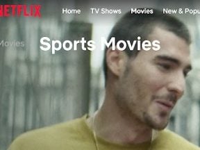 Screenshot from Netflix shwoing the movie "Hustle"