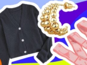 Screenshot from Haul's home page on the app showing apparel items