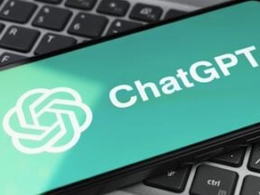 ChatGPT logo on a smartphone