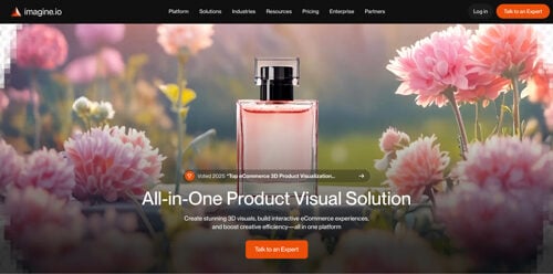 Home page of Imagine.io Home page of Imagine.io