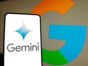 December 6, 2023, Brazil. In this photo illustration, the Google Gemini logo is displayed on a smartphone screen. The tool was launched by Google as its new multimodal artificial intelligence (AI) model