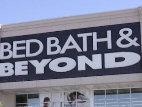 Bed Bath & Beyond store and signage in a prominent shopping center