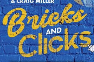 Cover of "Bricks and Clicks" book