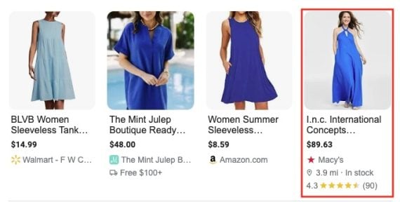 Screenshot of product-grid boxes Screenshot of product-grid boxes