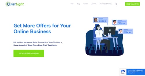 Home page of Quiet Light Home page of Quiet Light