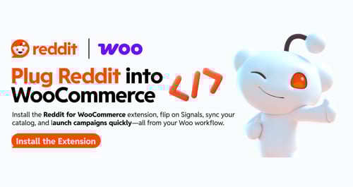 Web page on WooCommerce announcing collaboration with Reddit Web page on WooCommerce announcing collaboration with Reddit