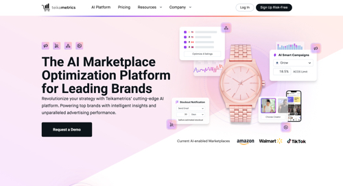 Home page of Teikametrics Home page of Teikametrics