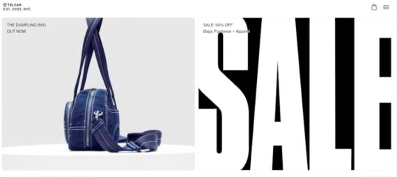 Home page of Telfar Home page of Telfar