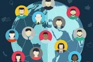 Illustration of global owners and managers