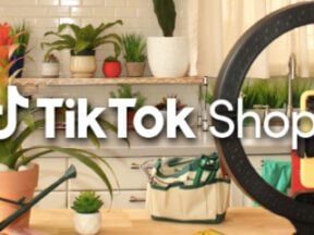 Screenshot of TikTok Shop page