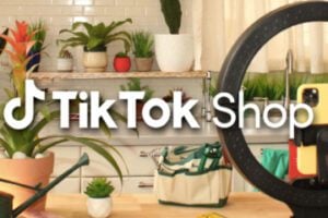 Screenshot of TikTok Shop page