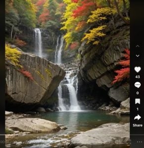 Screenshot of the video on TikTok Screenshot of the video on TikTok
