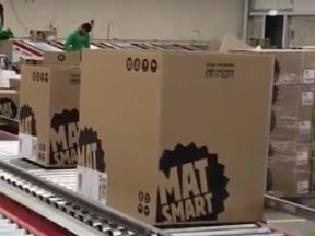 Image of a box resizer from WestRock video