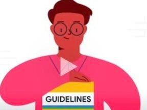 Screenshot of Google' video explaining the human raters' guidelines