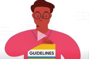 Screenshot of Google' video explaining the human raters' guidelines